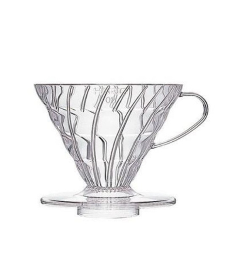 Hario plastikowy Drip V60-01 Clear