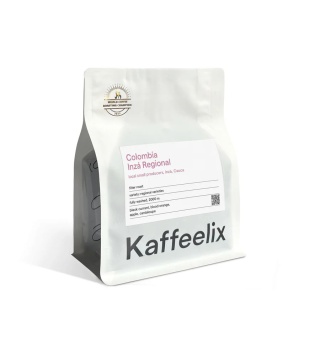 Kaffeelix - Kolumbia Inza Regional, fully washed - 250g