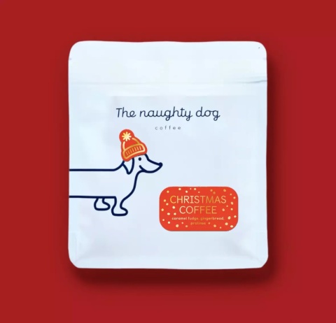 The Naughty Dog - Kolumbia, Christmas Coffee, El Silencio - 200g