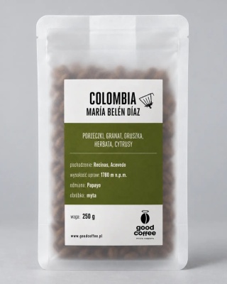 Good Coffee - Kolumbia, Maria Belen Diaz - 250g