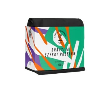 Kawa pod przelew czekoladowa brazylia 250g